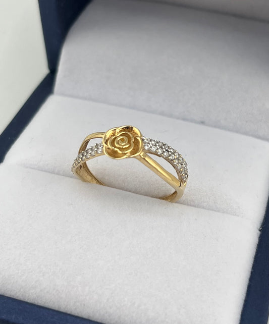 Bague fleur